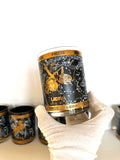 Astrology Zodiac Glasses, Mid Century - Southern Vintage Wares