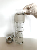 1930s Skyscraper Cocktail Shaker by West Virginia Glass Co. - Southern Vintage Wares