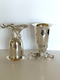 Pair of Vintage Deer Stirrup Cups