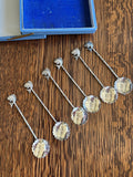 Sterling Cocktail Spoons Fish Finials, 1930s - Southern Vintage Wares