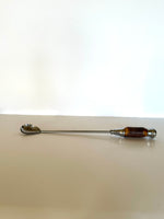 Vintage Cocktail Spoon Antler Handle