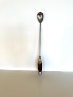 Vintage Cocktail Spoon Antler Handle