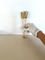 Gold-Plated Heavy Cocktail Swizzle Sticks