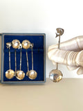 Sterling Cocktail Spoons Fish Finials, 1930s - Southern Vintage Wares