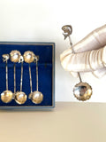 Sterling Cocktail Spoons Fish Finials, 1930s - Southern Vintage Wares
