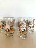 Cotton Boll Glasses by Culver 1980s - Southern Vintage Wares