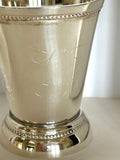 Vintage Julep Cup "W" Monogram - Southern Vintage Wares