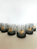 Vintage Continental Airlines Glasses, Mid Century - Southern Vintage Wares