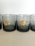 Vintage Continental Airlines Glasses, Mid Century - Southern Vintage Wares