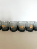Vintage Continental Airlines Glasses, Mid Century - Southern Vintage Wares
