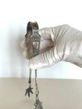 Art Deco Claw Tongs Silverplated - Southern Vintage Wares