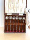 Vintage Cherry Bakelite Cocktail Spoons - Southern Vintage Wares