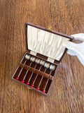 Vintage Cherry Bakelite Cocktail Spoons - Southern Vintage Wares