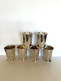 Vintage Julep Cups by Sheridan Silversmiths (6 cups)