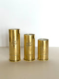Vintage Brass Shotgun Shell Jiggers Mid Century - Southern Vintage Wares