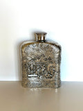Vintage Repousse Flask Dutch Scene - Southern Vintage Wares