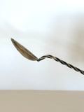 Early 1900s Sterling Cocktail Spoon, Lapis Stone Finial - Southern Vintage Wares
