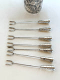 1940s Taxco Sterling Cocktail Picks Set