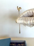 Sterling Silver Rooster Cocktail Picks, Barker Brothers 1920s - Southern Vintage Wares