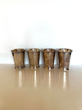 Heavy Julep Cups by Webster Wilcox, Silver-Plated