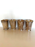 Heavy Julep Cups by Webster Wilcox, Silver-Plated
