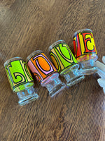 Vintage Love Glasses by Anchor Hocking 1970s