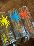 Atomic Asterisk Glasses Russel Wright for Bartlett Collins - Southern Vintage Wares