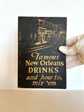 1954 Famous New Orleans Drinks And How to Mix 'Em Vintage Cocktail Book - Southern Vintage Wares