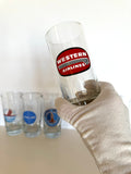 1970s Vintage Airline Glasses, Set of 6 - Southern Vintage Wares