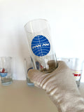 1970s Vintage Airline Glasses, Set of 6 - Southern Vintage Wares