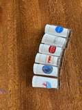 1970s Vintage Airline Glasses, Set of 6 - Southern Vintage Wares