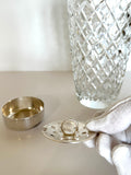 Art Deco Crystal Cocktail Shaker by WMF 1940s