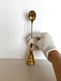 Gold Napier Jigger Cocktail Spoon 1930s