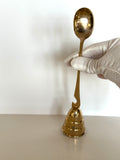 Gold Napier Jigger Cocktail Spoon 1930s