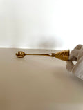 Gold Napier Jigger Cocktail Spoon 1930s