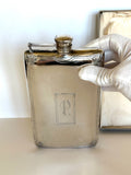 Art Deco Flask by Preisner "P" Monogram - Southern Vintage Wares