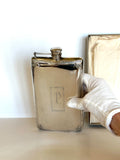 Art Deco Flask by Preisner "P" Monogram - Southern Vintage Wares