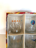 1970s Libbey TWA Airlines Glasses, in original box - Southern Vintage Wares