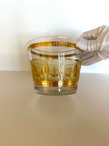 Culver Fleur De Lis Ice Bucket Mid Century