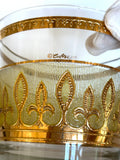 Culver Fleur De Lis Ice Bucket Mid Century