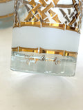 Georges Briard Gold Bamboo Glasses