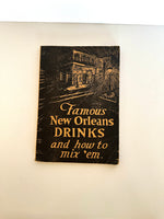 1944 Famous New Orleans Drinks And How To Mix 'Em Book