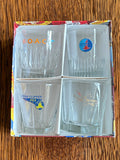 1970s Libbey TWA Airlines Glasses, in original box - Southern Vintage Wares