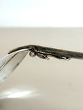 Sterling Silver Cocktail Spoon, Arts & Crafts Design, 1930s - Southern Vintage Wares