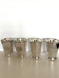 Vintage Julep Cups by Webster Wilcox, Monogrammed - Southern Vintage Wares
