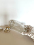 Vintage Crystal Cocktail Shaker by WMF, Art Deco Design - Southern Vintage Wares