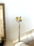 Sterling Silver Rooster Cocktail Picks, Adie Brothers 1930s - Southern Vintage Wares