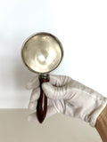 Sterling Cocktail Jigger by Poole, Walnut Wood Handle - Southern Vintage Wares