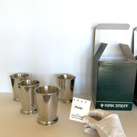 Vintage Mint Julep Cups Kirk Stieff