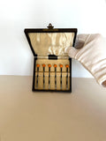 Rare Yellow Bakelite Cocktail Picks 1940s - Southern Vintage Wares